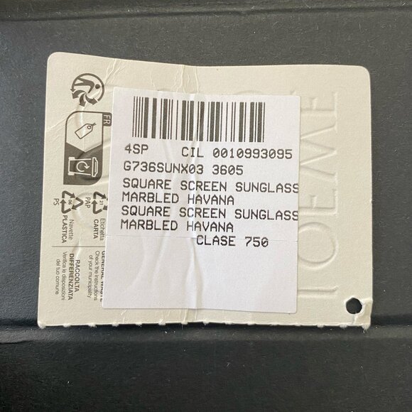 Brand New Loewe Square Screen Sunglasses - Picture 8 of 9